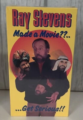 Ray Stevens Made A Movie??…..Get Serious!! - VHS Sealed New 1995 Clyde Pictures  - Image 1 of 4