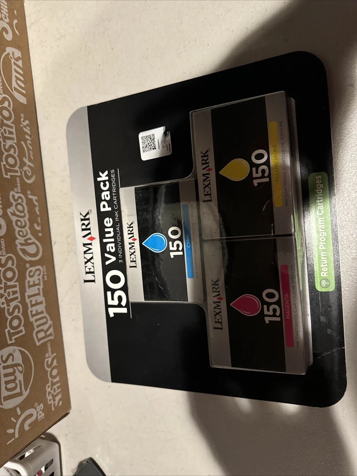 Genuine Lexmark 150 3-Ink Multipack Cyan Magenta Yellow - Image 1 of 1