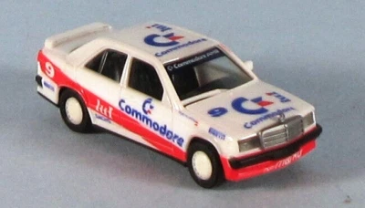 Modelo plástico HERPA Mercedes-Benz 190E 2.3-16 (blanco) escala 1/87 HO NUEVO, RARO! Foto 1 de 4