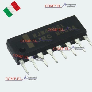 NJM4558L NJM4558 L 4558L JRC DUAL OPERATIONAL 18V Original JRC 8SIP - Imagen 1 de 1