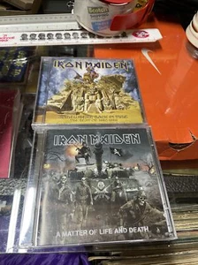 iron maiden matter of life and death cd dvd & a Sealed Somewhere Back In Time Cd - Picture 1 of 6