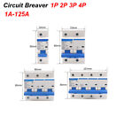 Circuit Breaker Mcb 1P-4P Pole 1A-125A Dc Power Distribution Control Switches
