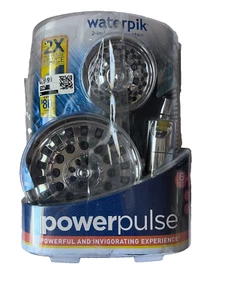 Waterpik PowerPulse 2-in-1 Duschkopfsystem mit Handbrause (offene Box) - Bild 1 von 7