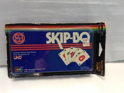 Skip-Bo Card Game 1986 – Never Opened - Image 1 of 4
