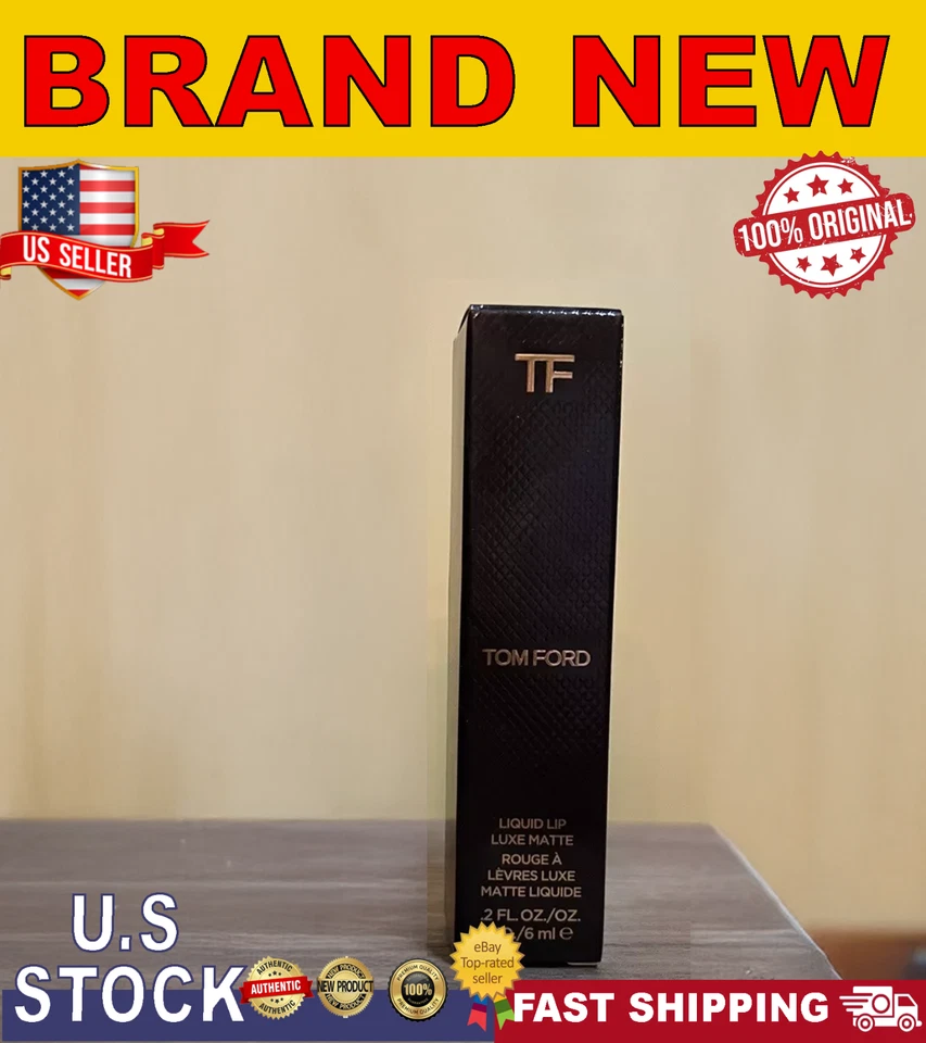 TOM FORD ~ Liquid Lip Luxe Matte Rouge A ~ # 16. Scarlet Ruge ~ 0.2fl oz/6ml NEW - Image 1 of 1