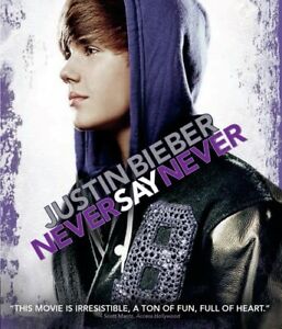 Justin Bieber: Never Say Never (Blu-ray, 2011) 