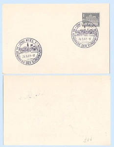 Germany 1961 Event Cover for Europa Congress Kiel #9N120 - Picture 1 of 2