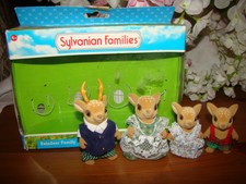 SYLVANIAN FAMILIES VINTAGE BOXED REINDEER REIN DEER MOSS FAMILY Calico Critters