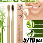 Rainbow Multi-colors Bamboo Toothbrush Teeth Brush Soft Fibre Hair Eco-Friendly