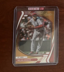 2022 Absolute Baseball HOLO GOLD Nolan Arenado 02/10 #40 - Picture 1 of 2