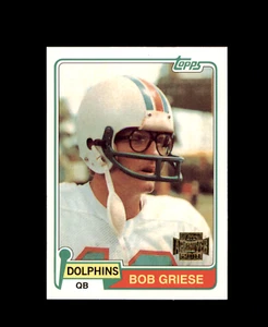 2001 Topps Archives #131 Bob Griese 81 Miami Dolphins Purdue - Picture 1 of 2