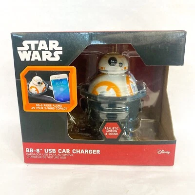 Cargador de coche USB Disney Star Wars BB-8 con 2 puertos de carga USB ThinkGeek | ¡NUEVO! Foto 1 de 4