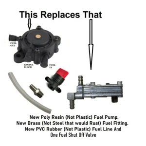 WALBRO PUMP, IMPULSE FUEL PUMP AUTOPULSE FOR LME, LMH, LMG WHG WALBRO CARBURETOR - Picture 1 of 5