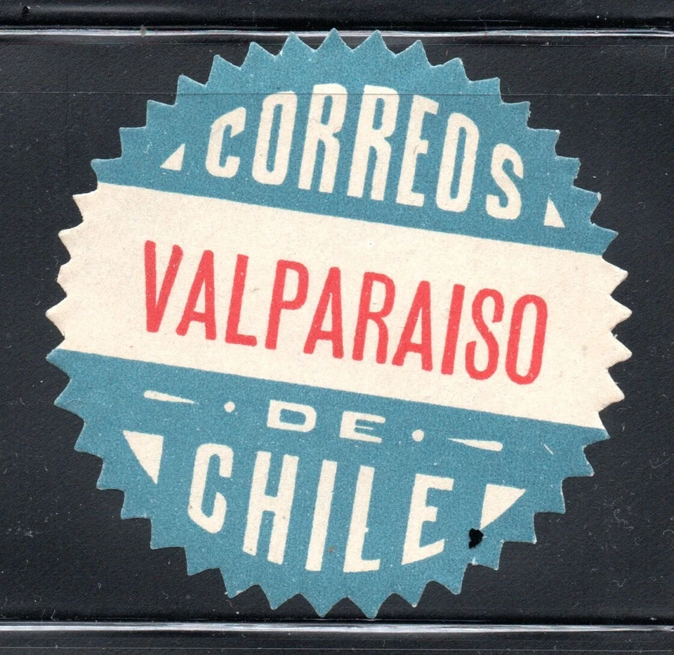 CHILE, REDONDELA DENTADA, VALPARAISO, AÑO 1915, MINT   (PREM-002) - Image 1 of 1