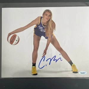 Cameron Brinks Signed 8x10 WNBA LA SPARKS Autographed COA - Picture 1 of 4