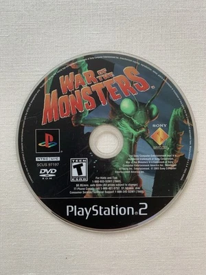 * War of the Monsters (Sony PlayStation 2 PS2, 2003) Disc Only - Image 1 of 2