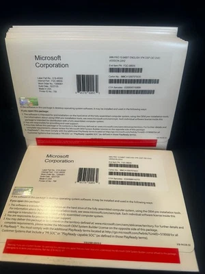 DVD Windows 10 Pro 64 bits + clave de licencia genuina - sellado de fábrica - se envía al día siguiente Foto 1 de 4