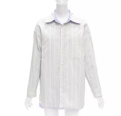 ACNE STUDIOS Orli Reversible Padded Shirt Jacket Sz 34 Oversized Button Up EUC - Image 1 of 4