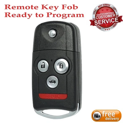 Mando a distancia 4 botones para 2009 2010 2011 2012 2013 2014 Acura TSX MLBHLIK-1T Foto 1 de 4