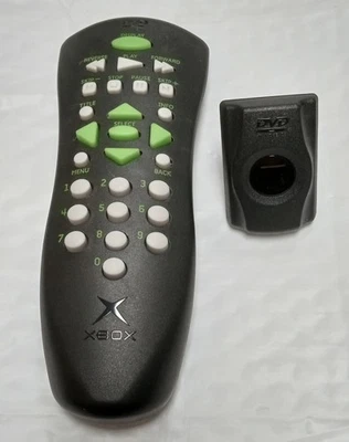 Kit de Reproducción de Películas DVD Xbox Control Remoto con Receptor Original Microsoft XBOX PROBADO Foto 1 de 2