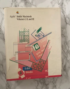Inside Macintosh, Volumes I, II, III, Hardcover Addison-Wesley 1985 Vintage - Zdjęcie 1 z 13