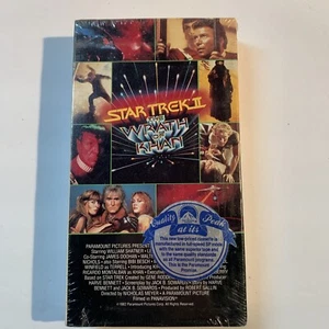 RARE NEW SEALED STAR TREK 2 II THE WRATH OF KHAN PARAMOUNT WATERMARK 1982 - Foto 1 di 7