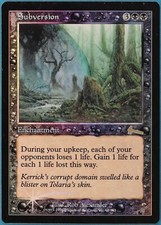 Subversion FOIL Urza's Legacy PLD Black Rare MAGIC CARD (ID# 240307) ABUGames