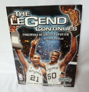San Antonio Spurs The 2003 Official NBA Finals Retrospective Book - Pre-owned