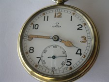 Omega Pocket watch W.W.2 1943 UK Military