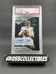 2023 Panini Black #90 Kyle Trask PSA 10 Emerald /10 SSP Auto - Buccaneers - Picture 1 of 2