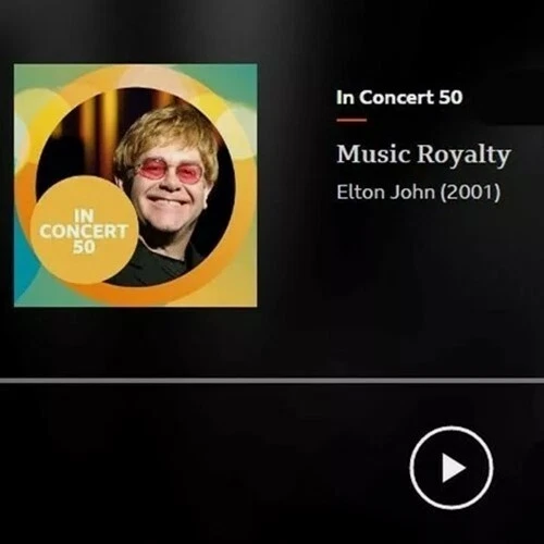 ELTON JOHN - LIVE AT BBC RADIO THEATRE OCTOBER 2001, 9 TRACK CD  - Image 1 of 1