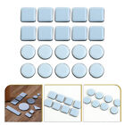 20 Pcs Table and Chair Mats Sliding for Desk Feet Gliding Pads