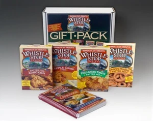 Original WhistleStop Cafe Recipes | Gift Pack of 4 Batter Mixes and a Cookbook - Picture 1 of 7