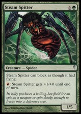 Steam Spitter FOIL NM Coldsnap MTG Magic Cards Green Common
