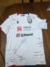 Maglia Originale Cagliari Firmata Nicolò Barella Autografata