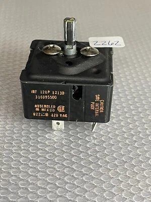 Frigidaire Range FEFL77ABE OEM Element Warmer Switch 316095500 5304508926 - Image 1 of 4