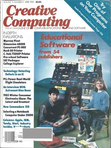 Creative Computing Magazine, April 1985 - Picture 1 of 3
