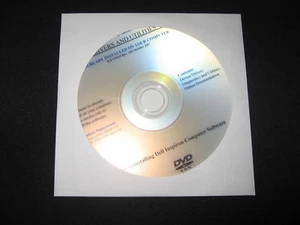 DELL Inspiron 1501 6400 1420 1520 1521 1720 1721 Drivers CD DVD Disc - Picture 1 of 1