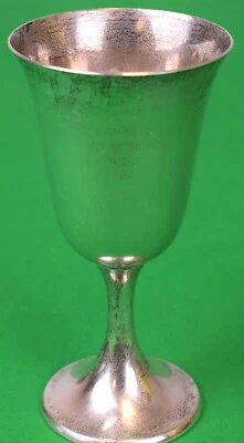 Big Horn Polo Club Invitación Día del Trabajo Partidos 1964 Trofeo Plata Esterlina Foto 1 de 4