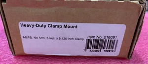 ProClip 216091 Heavy-Duty AMPS Clamp Mount 5"x5.125" Plate No Arm - Picture 1 of 2