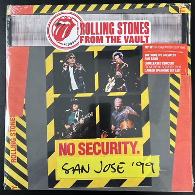 ROLLING STONES FROM THE VAULT SAN JOSE '99 COLORED VINYL 3LP NEW SEALED MINT - Image 1 of 2