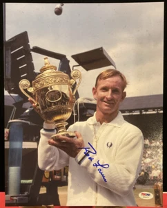 Autographed Rod Laver Signed 11x14 Photo Australian Tennis HOF PSA STICKER ONLY - Picture 1 of 4