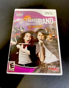 Nickelodeon The Naked Brothers Band The Video Game Nintendo Wii - Picture 1 of 3