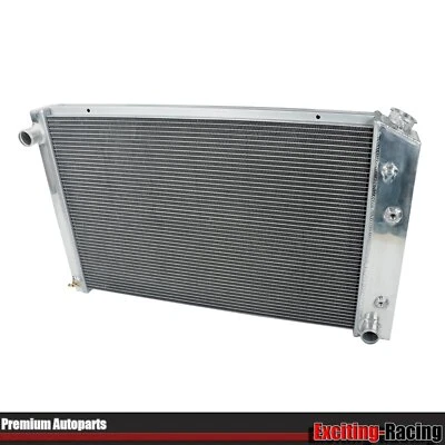 1973-1987 FOR Chevy Truck 1973-1991 Blazer 4 Row Core Aluminum Cooling Radiator Foto 1 de 4