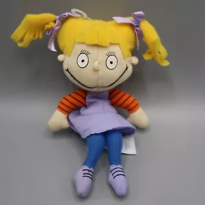 1997 Rugrats 7" Angelica Beanbag Applause Beanie Nickelodeon - Picture 1 of 6