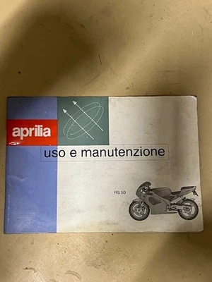 Uso e manutenzione Aprilia Rs 50 - Immagine 1 di 4