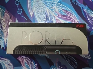 TYMO PORTA Mini portable Cordless Hair Straightener Brush- Black New/open Box - Picture 1 of 5