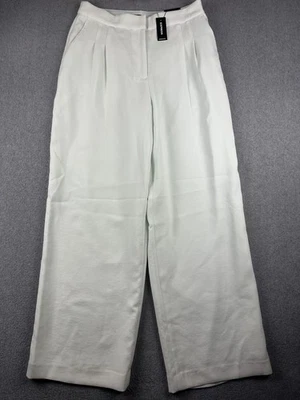 Express Pants Womens Size 12 Green Trouser Super High Rise Wide Leg Dressy NWT - Image 1 of 4