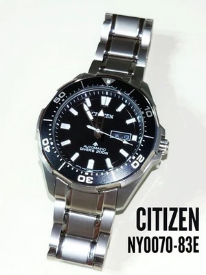 Citizen Promaster NY0070-83E Mechanical Diver Watch Titanium Black Dial - image 1 of 4