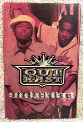 Outkast - Southernplayalisticadillacmuzik CASSETTE SINGLE 1994 SLIPCASE! HX PRO! - Image 1 of 4